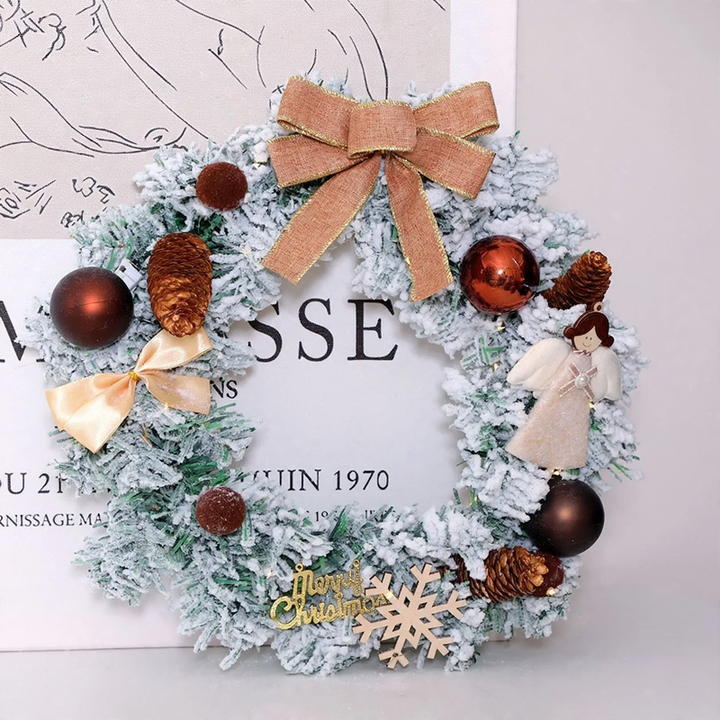 Christmas wreath with lighting option