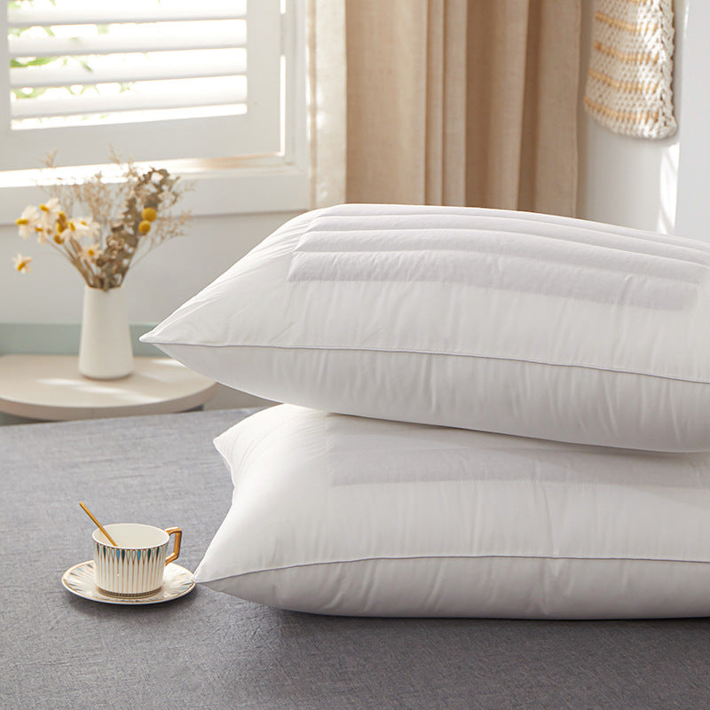 Cotton pillow, hotel quality, 48x74 cm