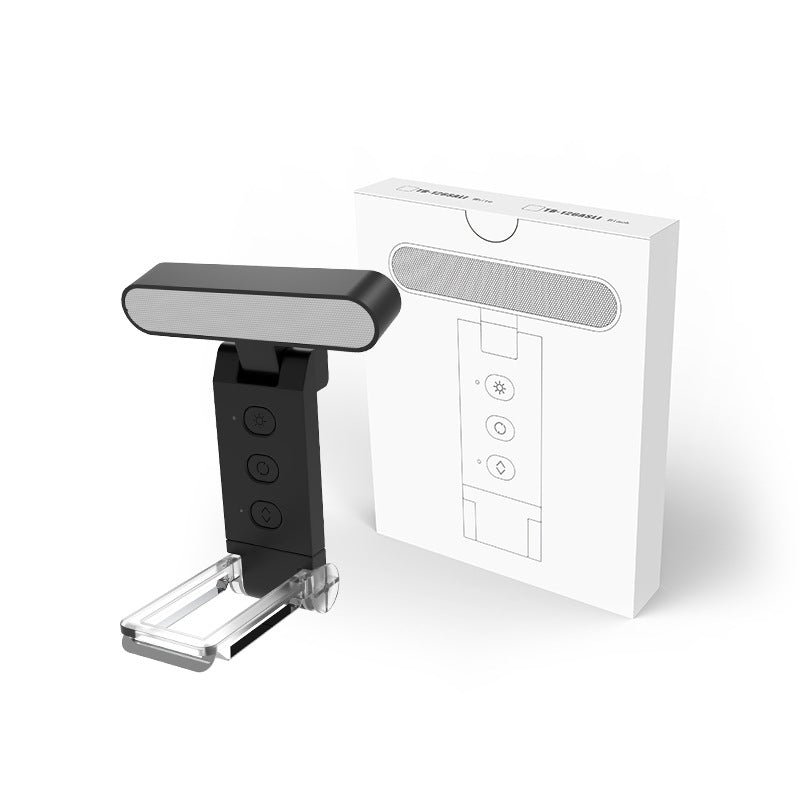 Portable LED book light with clip function