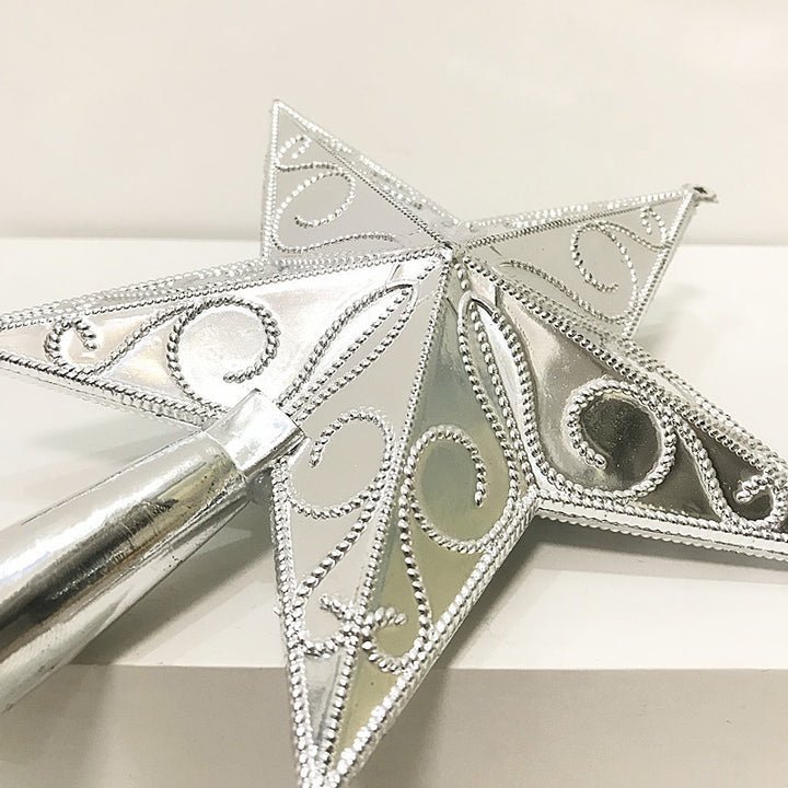 Christmas tree star made of plastic, various sizes