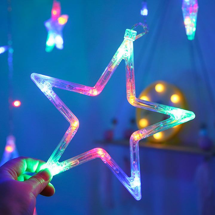 LED Star String Lights for Festive Decoration