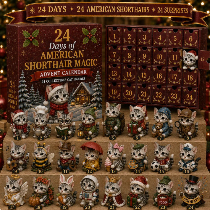 Magical Animal Advent Calendar made of Acrylic