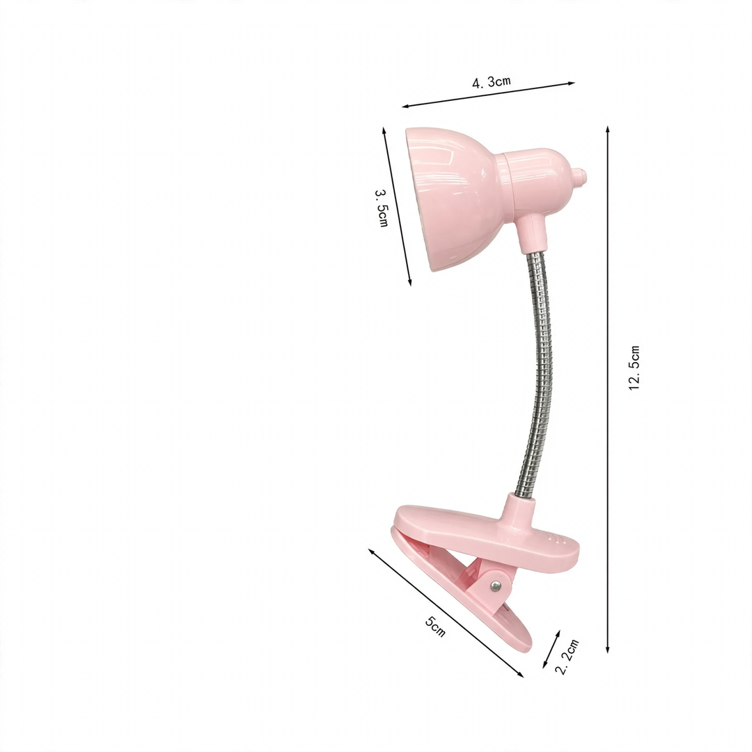 Mini-LED-Clip light with flexible neck