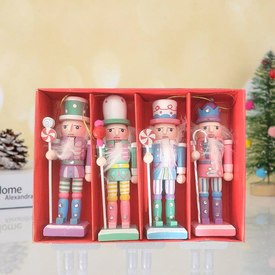 Wooden Nutcracker Soldier, 12 cm