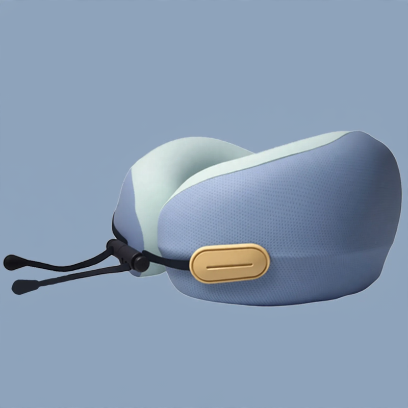 U-shaped neck pillow with memory foam