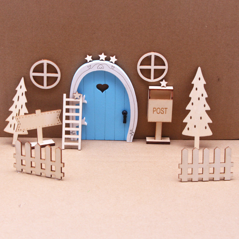 Miniature Fairy Door Set for Dollhouses