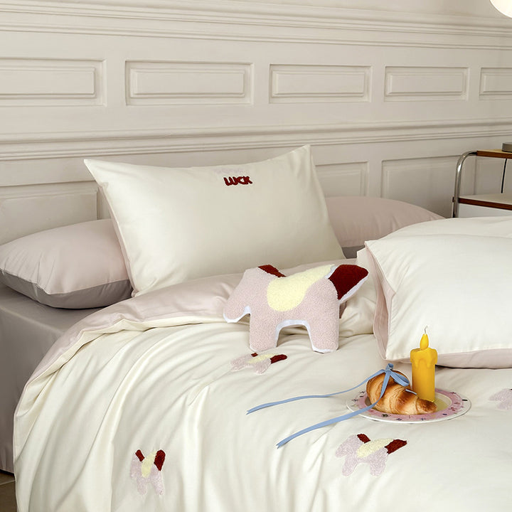 Long-staple cotton bedding, cartoon design