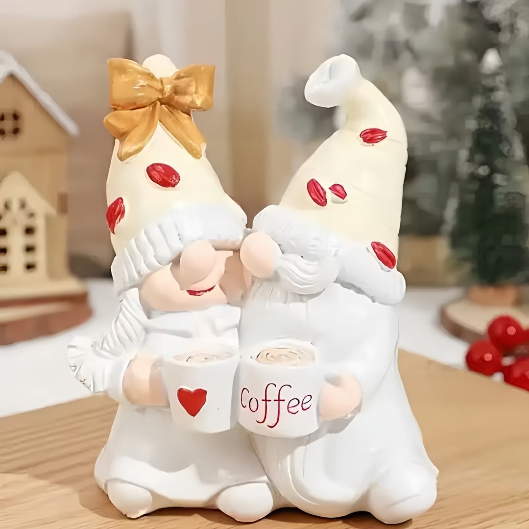 Christmas Elf Pair made of Resin