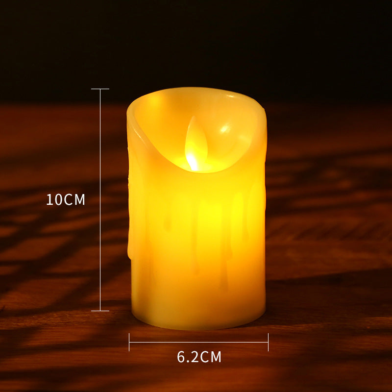LED Real Wax Look Candles with Flicker Effect