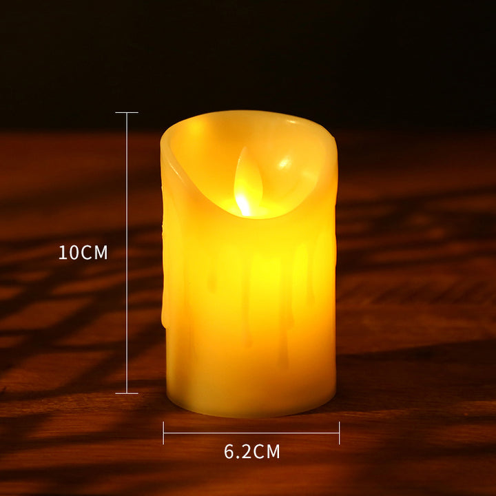 LED Real Wax Look Candles with Flicker Effect