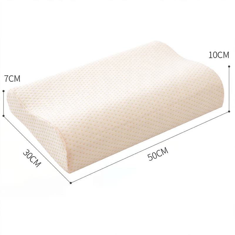Wellen-neck support pillow made of memory foam