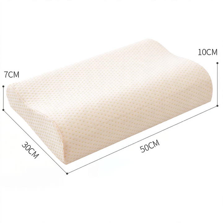Wellen-neck support pillow made of memory foam