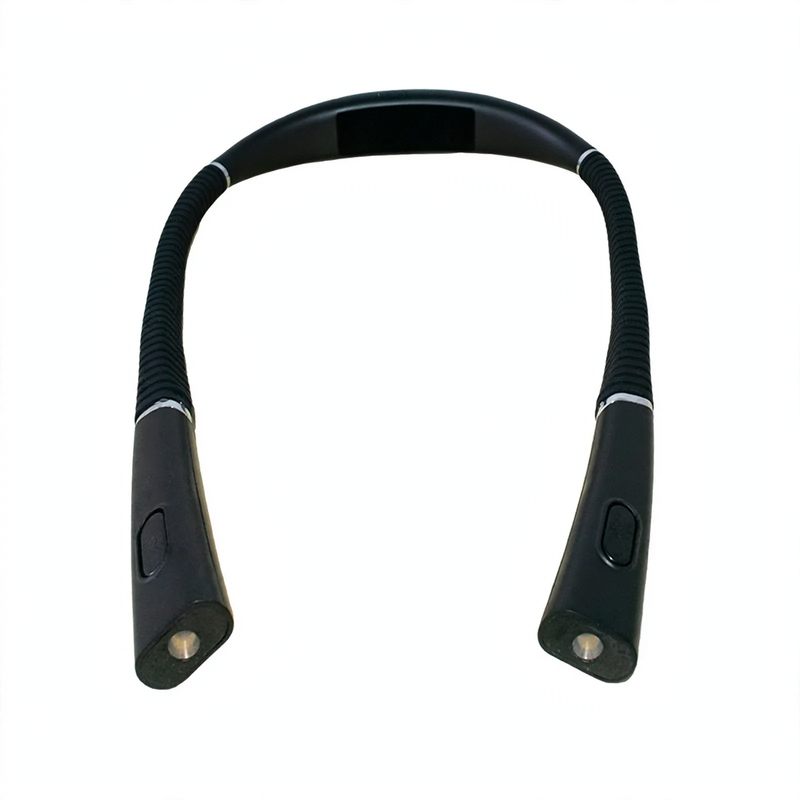 LED neck reading lamp, foldable, USB rechargeable, 3 light colors
