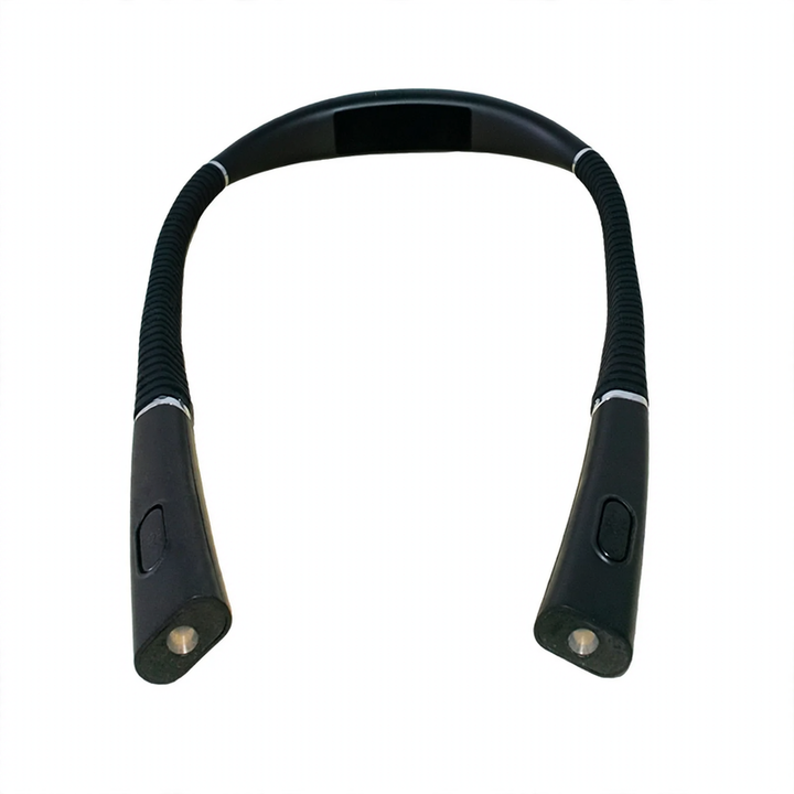 LED neck reading lamp, foldable, USB rechargeable, 3 light colors