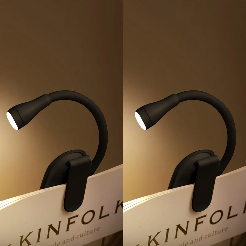 Flexible LED Clamp Lamp with Adjustable Light
