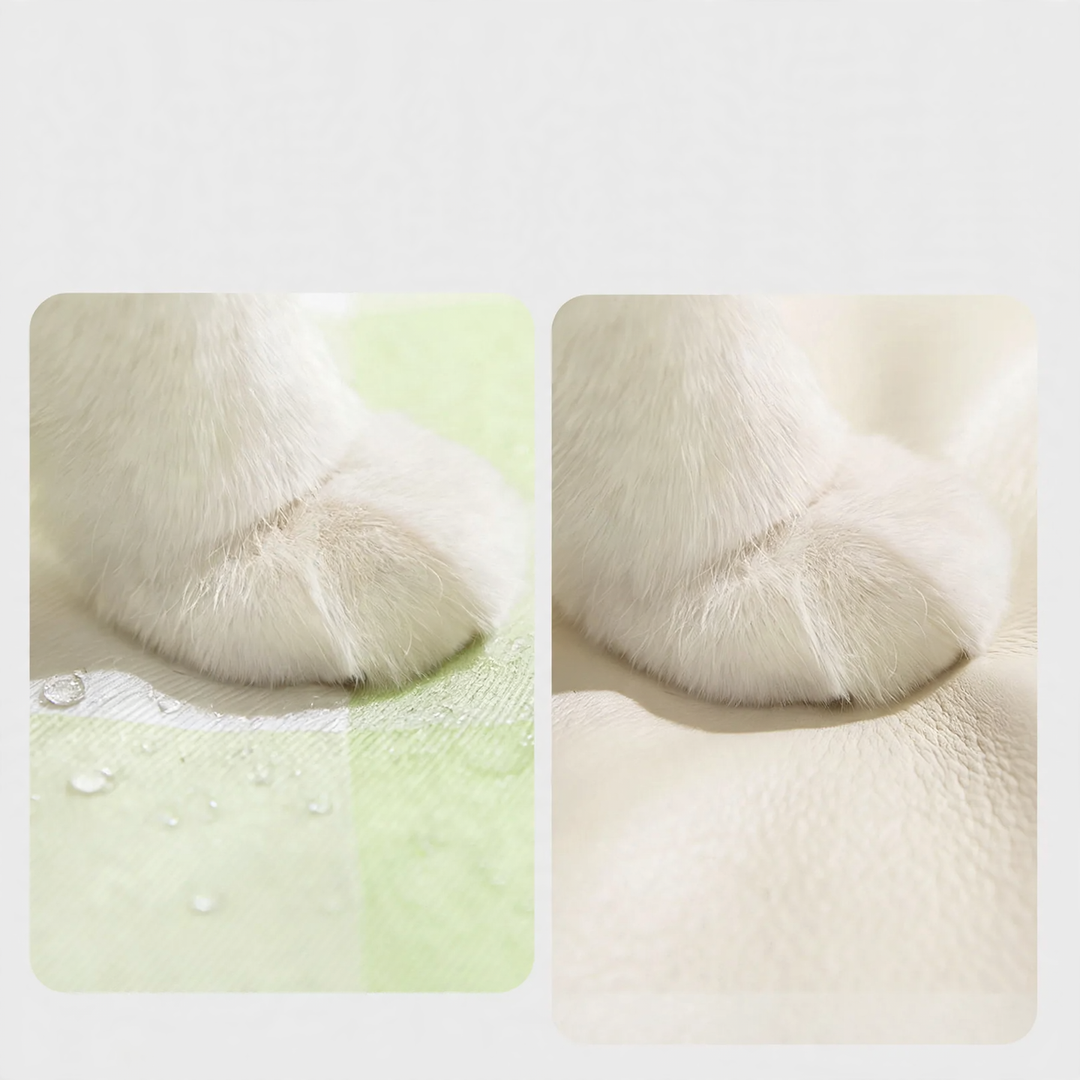 Foldable pet mat, breathable and waterproof