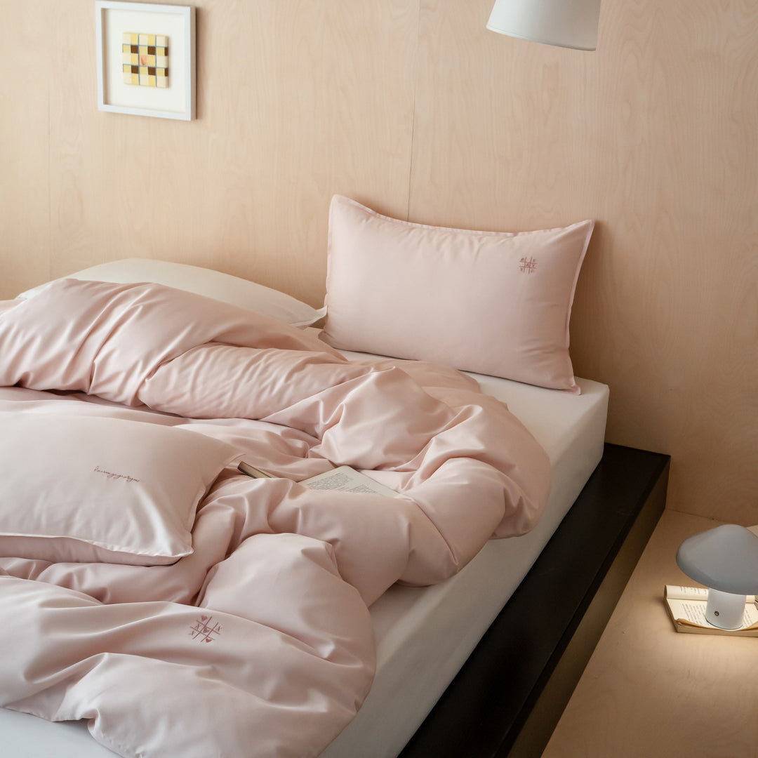 Bedding set, 100s long staple cotton, embroidered