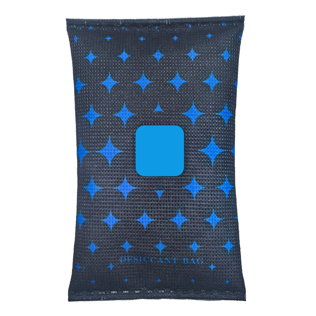 Silica gel moisture absorber for humidity control