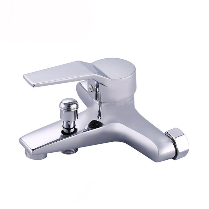 Shower mixer, three-piece
