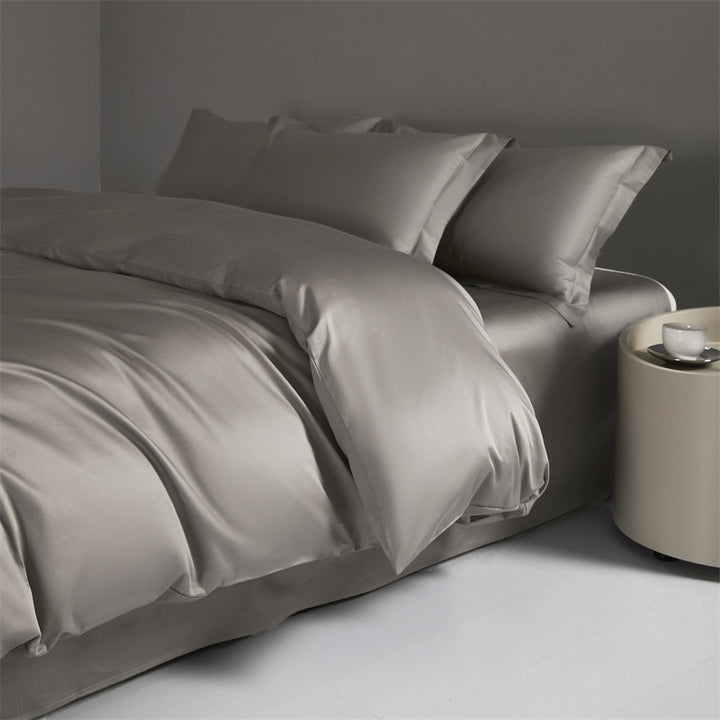 Long-staple cotton bedding, 100, satin binding