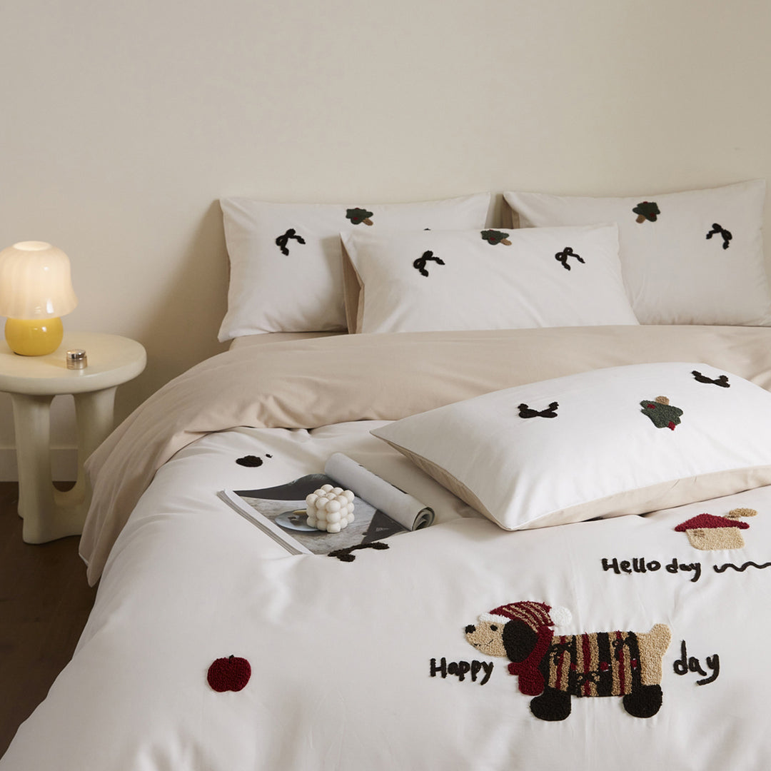 Children's bedding set, cotton, cartoon pattern