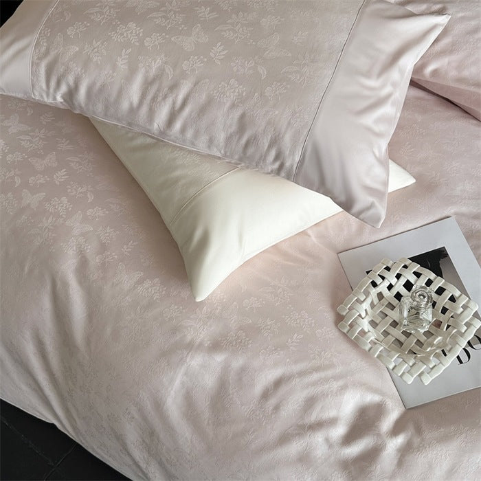 Jacquard cushion cover made of 100S long-staple cotton
