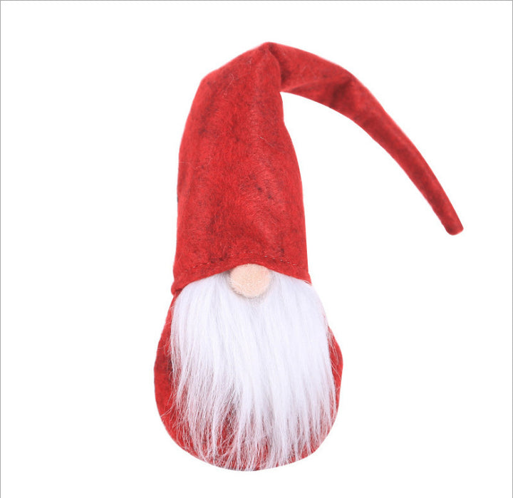 Decorative elf figure made of fabric