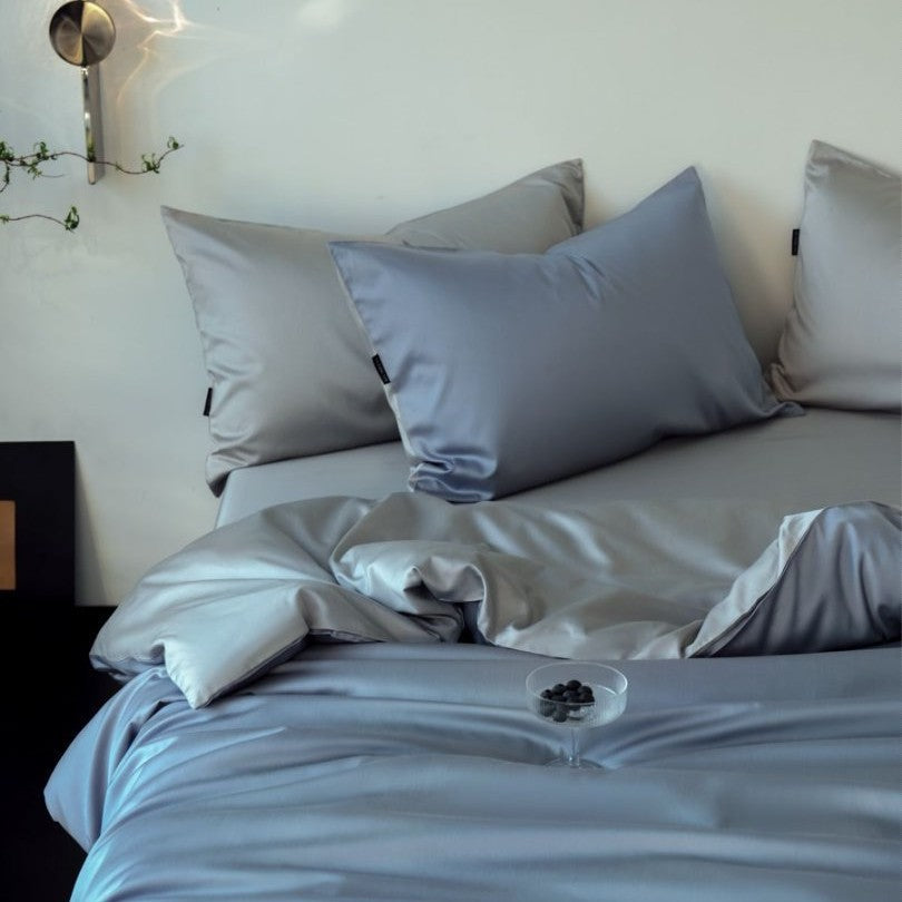 Cooling Tencel Cotton Bedding Set, solid color