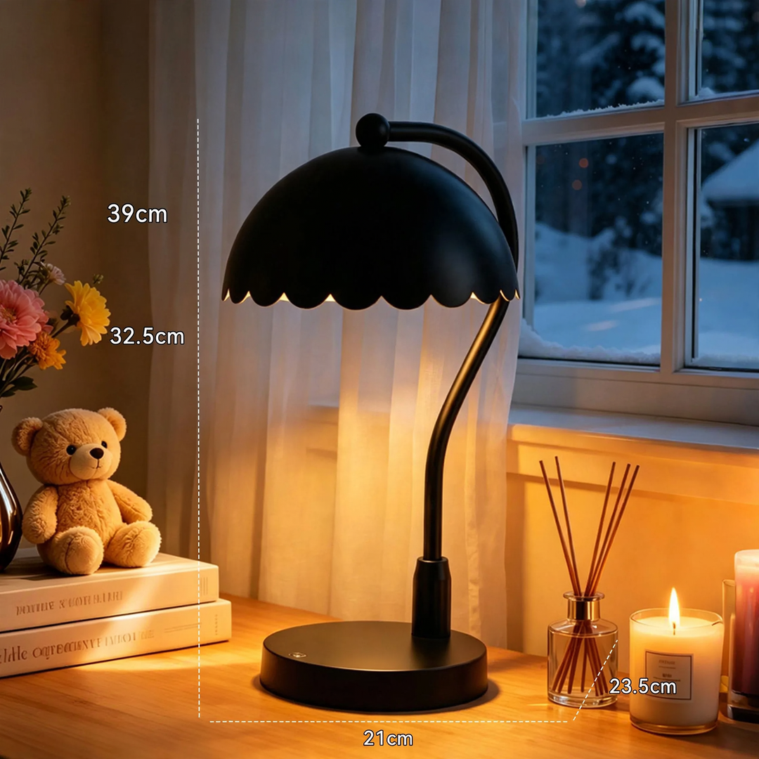 Creative lift table lamp in black