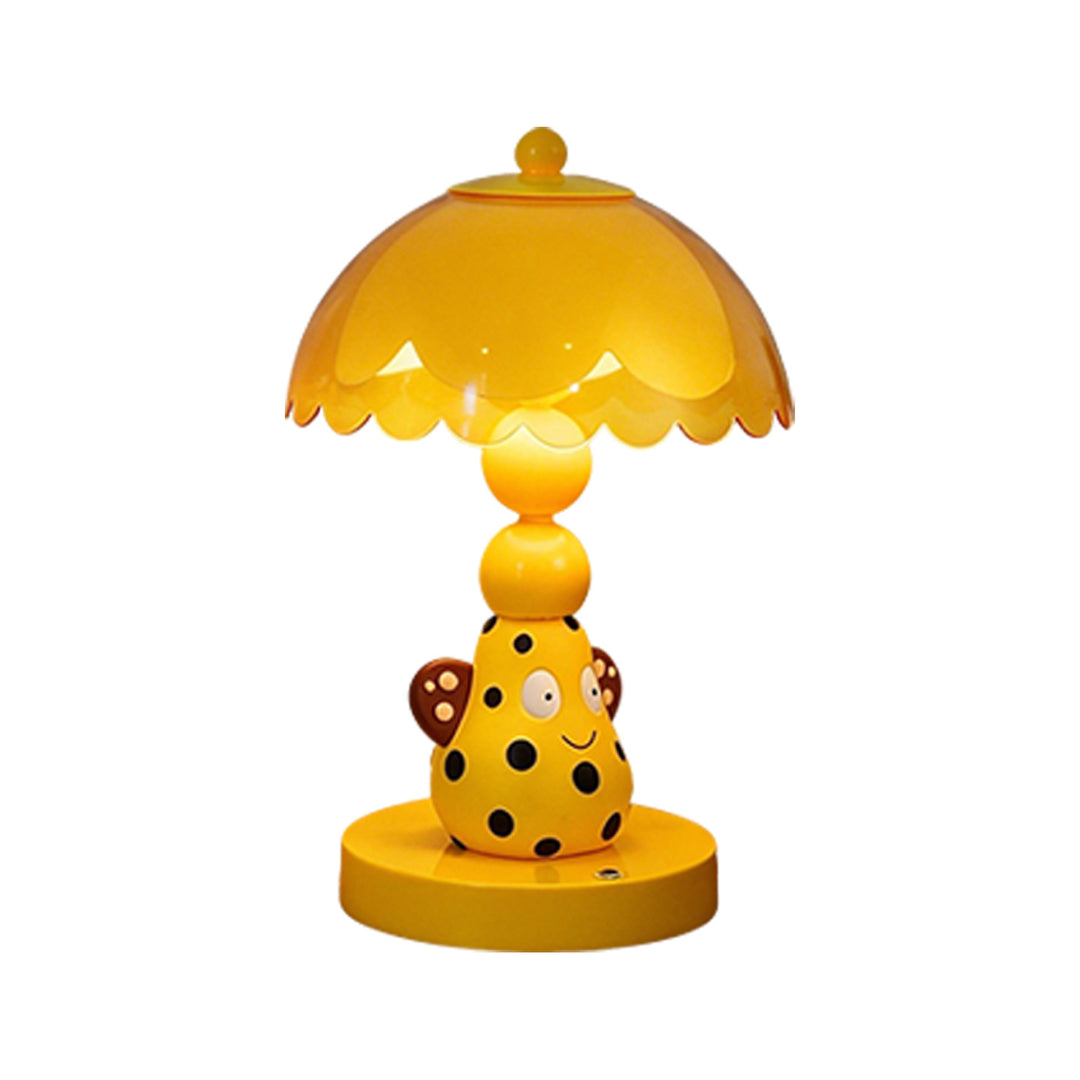 Pear Table Lamp with Spot Design