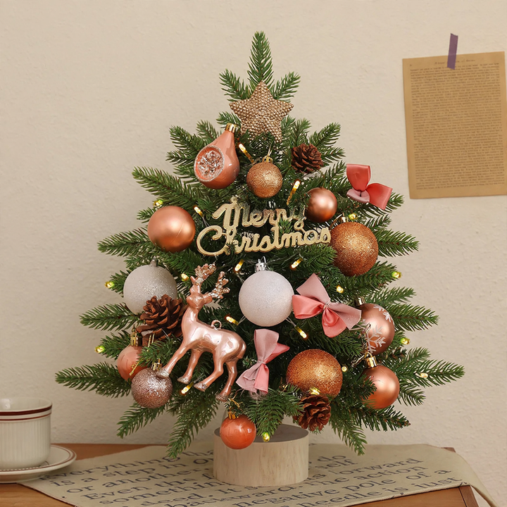 Artificial Mini Christmas Tree, 45-60 cm, PE Mix