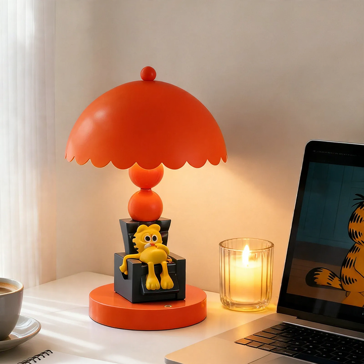 Garfield table lamp, creative design, color selection