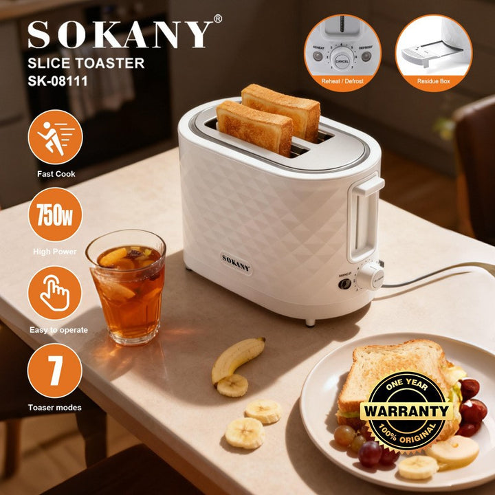 Multifunction toaster with grill and cooking function