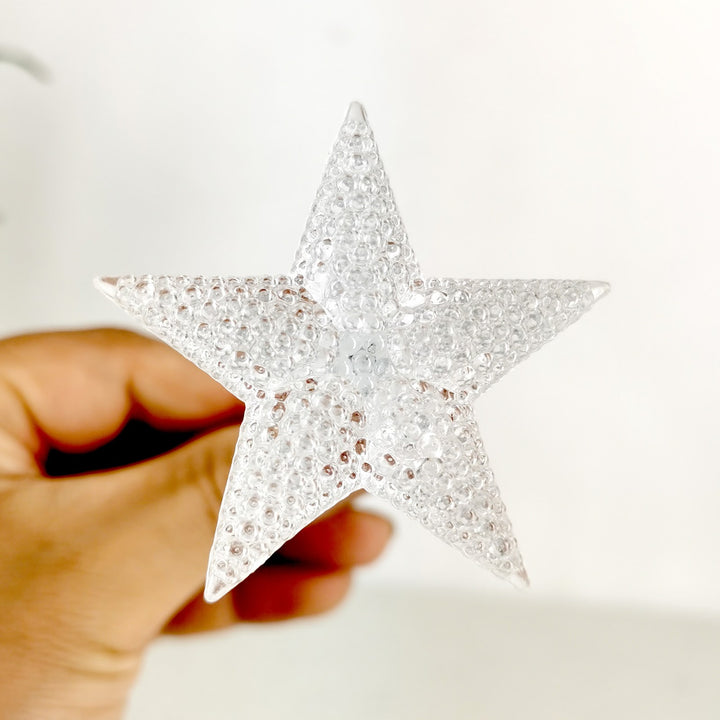 Transparent LED Star Decoration