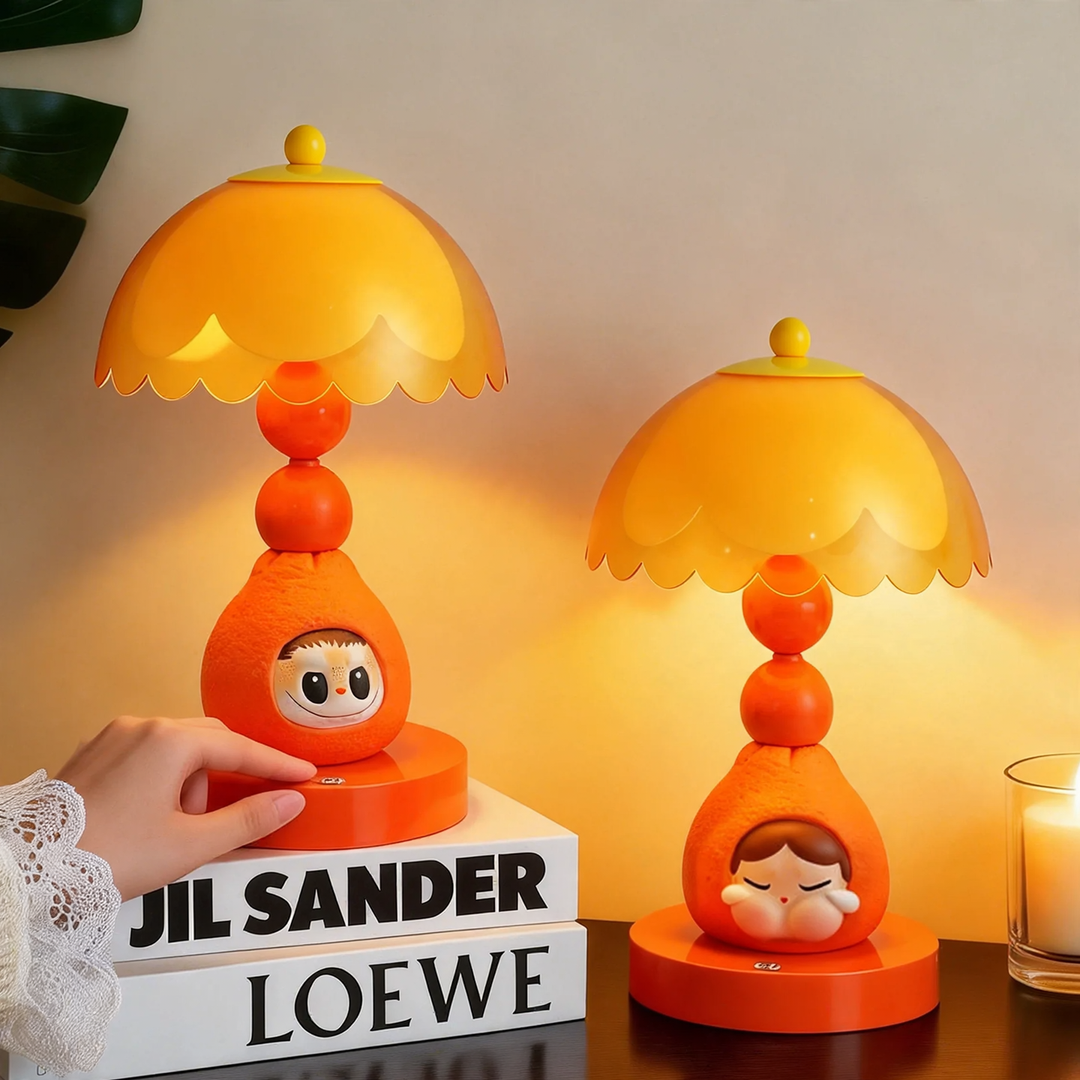 Mandarin table lamp in cartoon design
