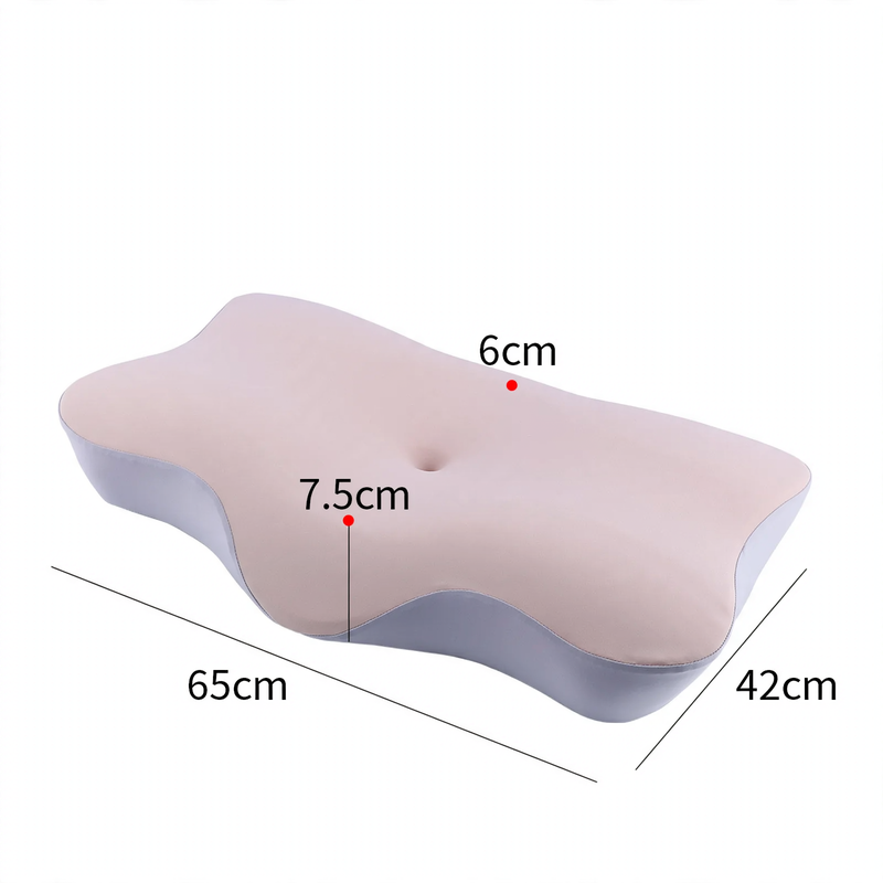 Ergonomic neck pillow made of memory foam