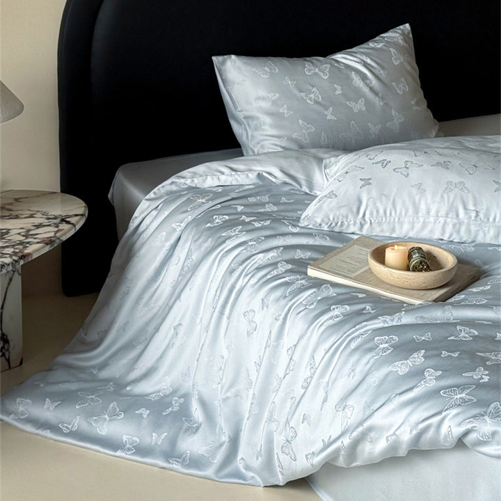 Tencel bedding set, 4-piece, 100S, jacquard pattern