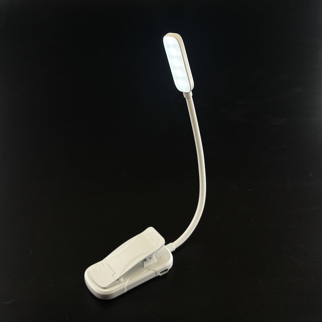 Portable LED book clip with 9 LEDs