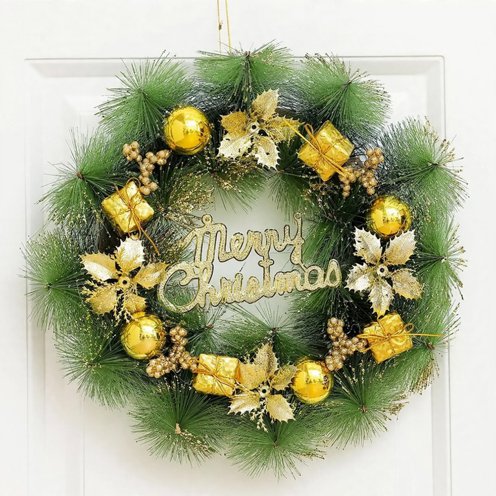 Christmas wreath with lighting option