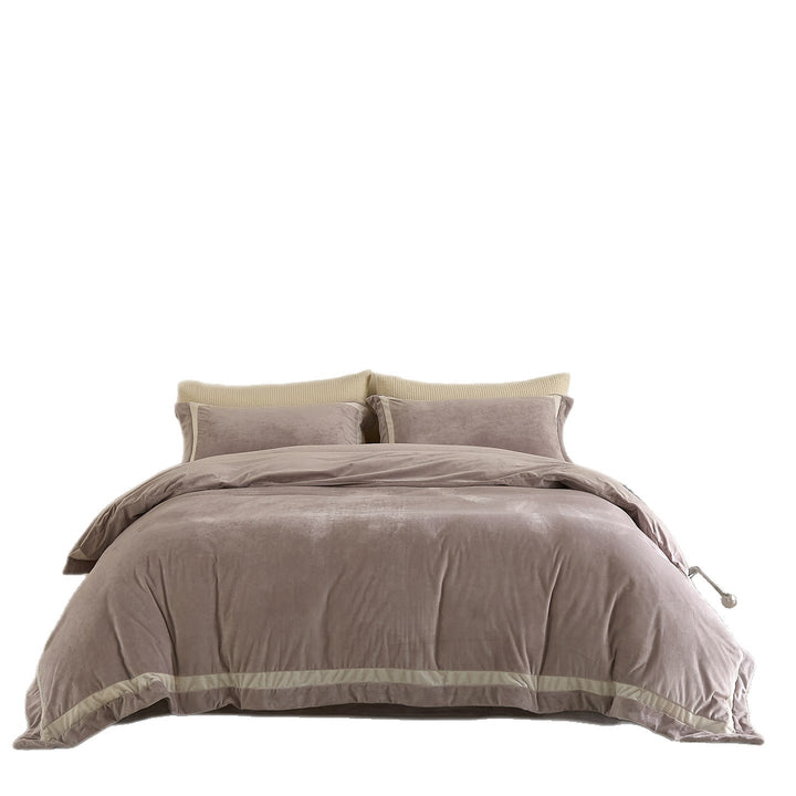 Warm 4-piece baby fleece bedding set