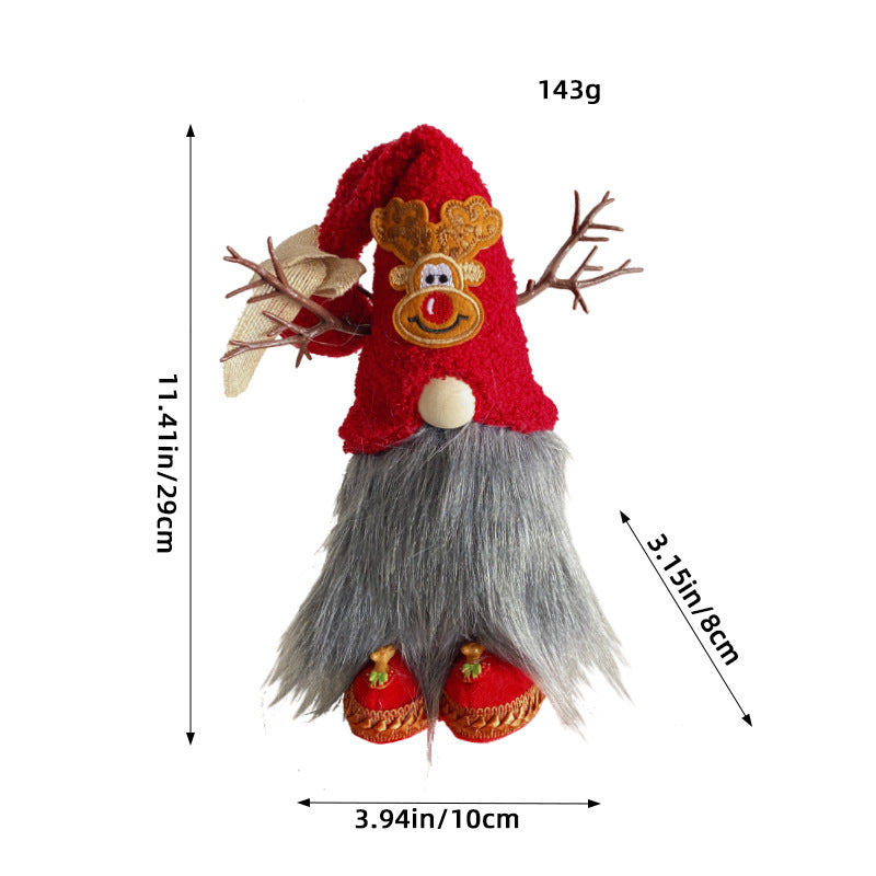 Decorative gnome figure for autumn and Christmas