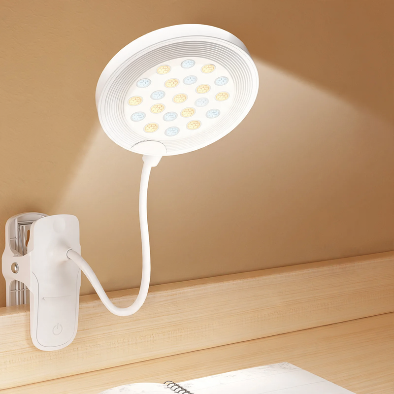 LED Clamp Lamp for Desk and Bed