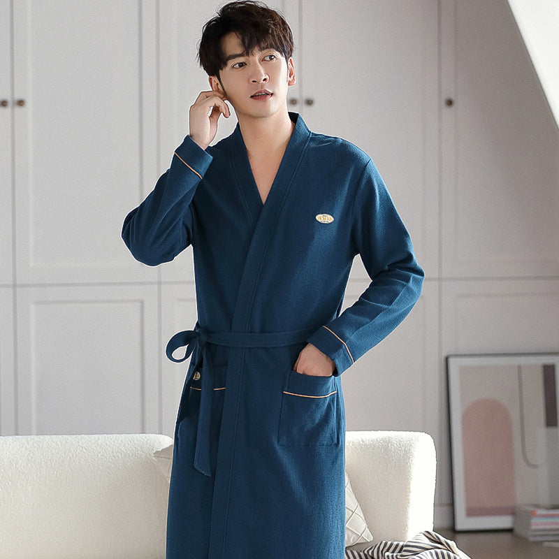 Coral fleece bathrobe for ladies