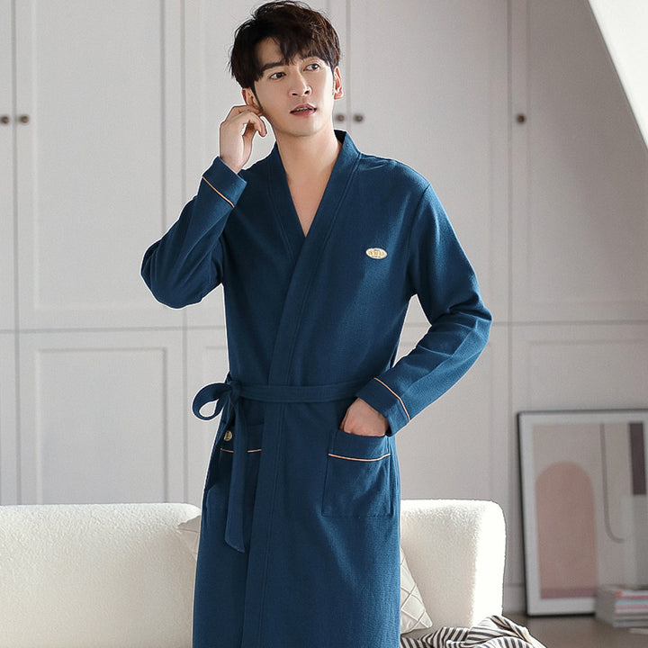 Coral fleece bathrobe for ladies