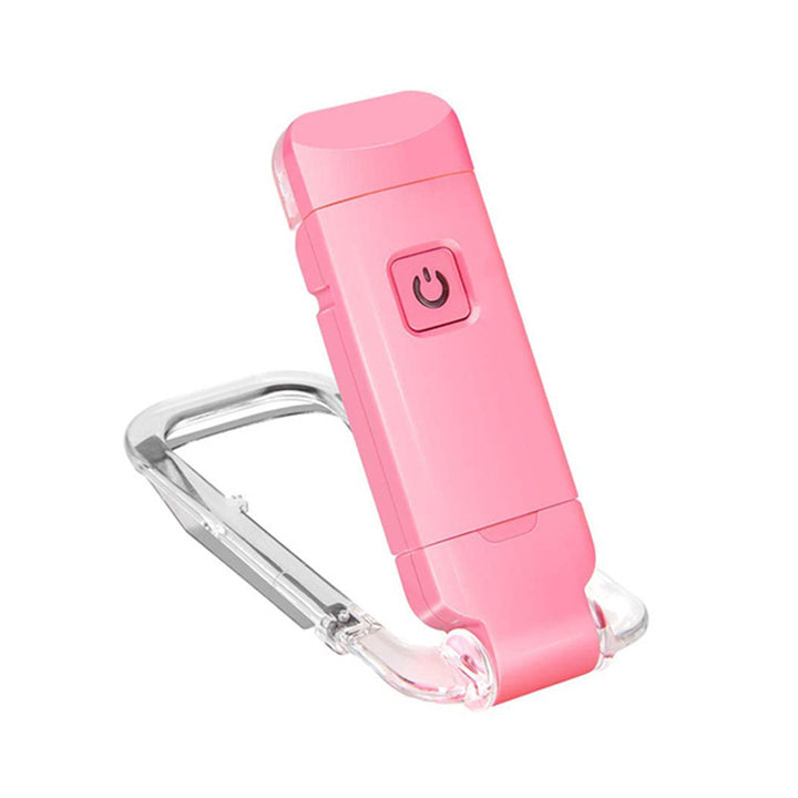 Compact USB Clip Light for Books, foldable