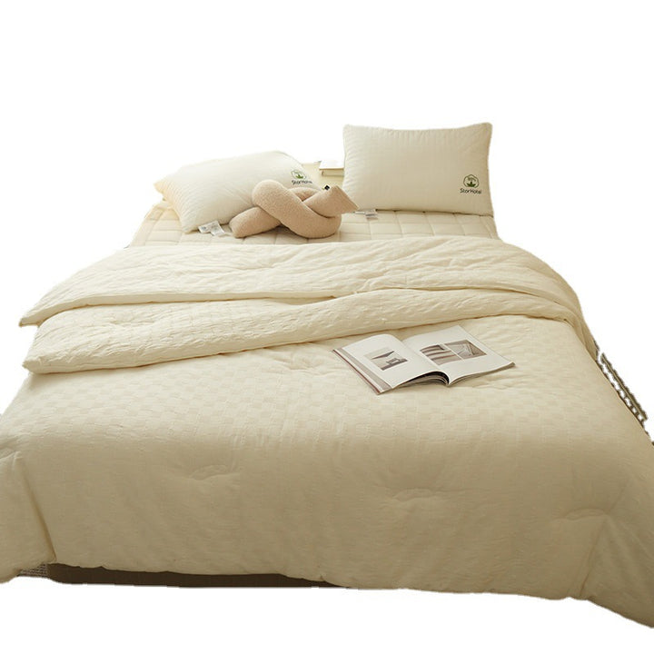 Natural cotton quilt, undyed, various weights