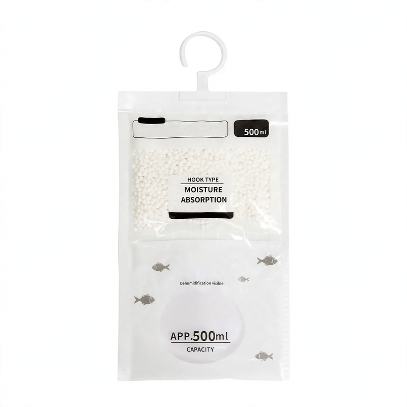 Moisture absorber bags for the household