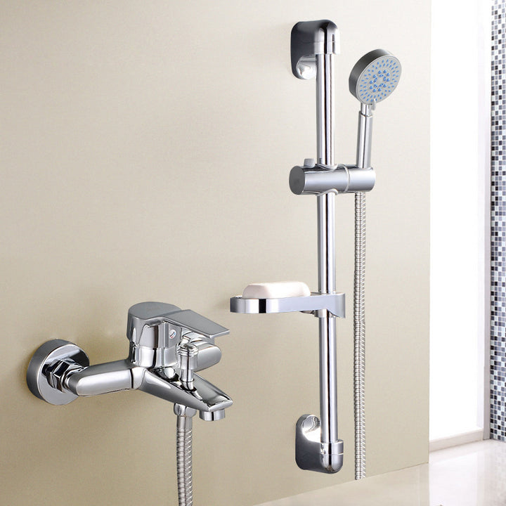 Shower mixer, three-piece