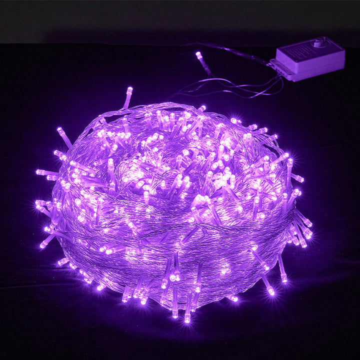 LED string lights for indoor and outdoor use