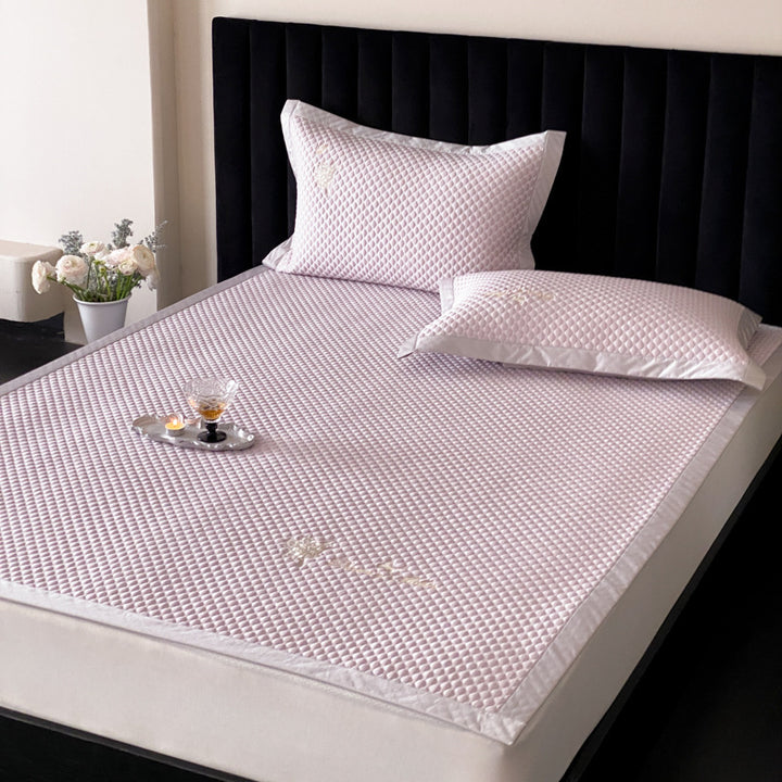 Cooling Ice Silk Bed Set, 3-Piece